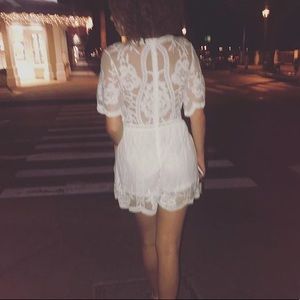 Showpo: “Face the Music” Playsuit (L)